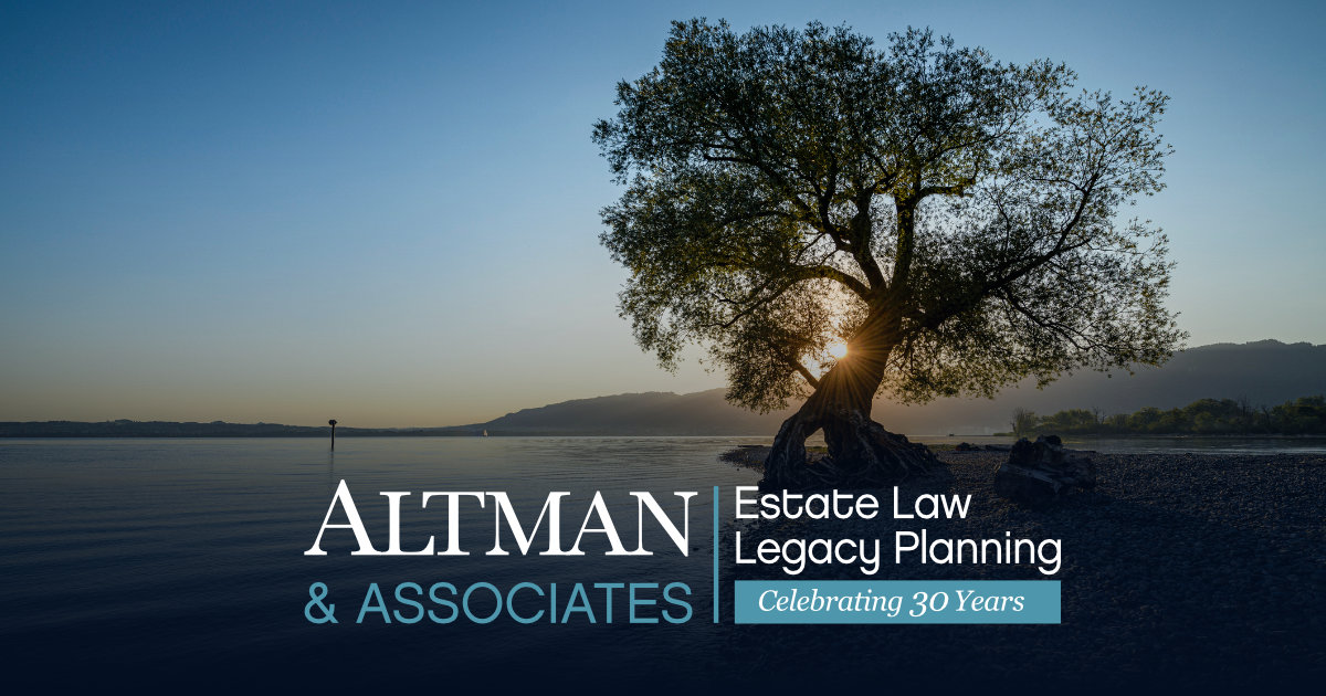 Altman & Associates — estate planning attorneys.